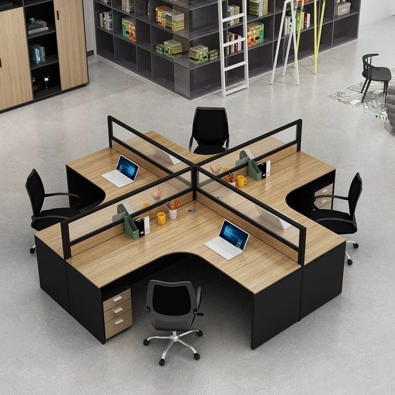 Custom Modular Corporate Office Workstation & Table System