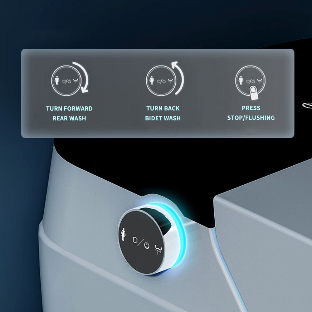 Smart Toilet / Bidet Seat (Heated, Auto-Flush, Deodorizer)