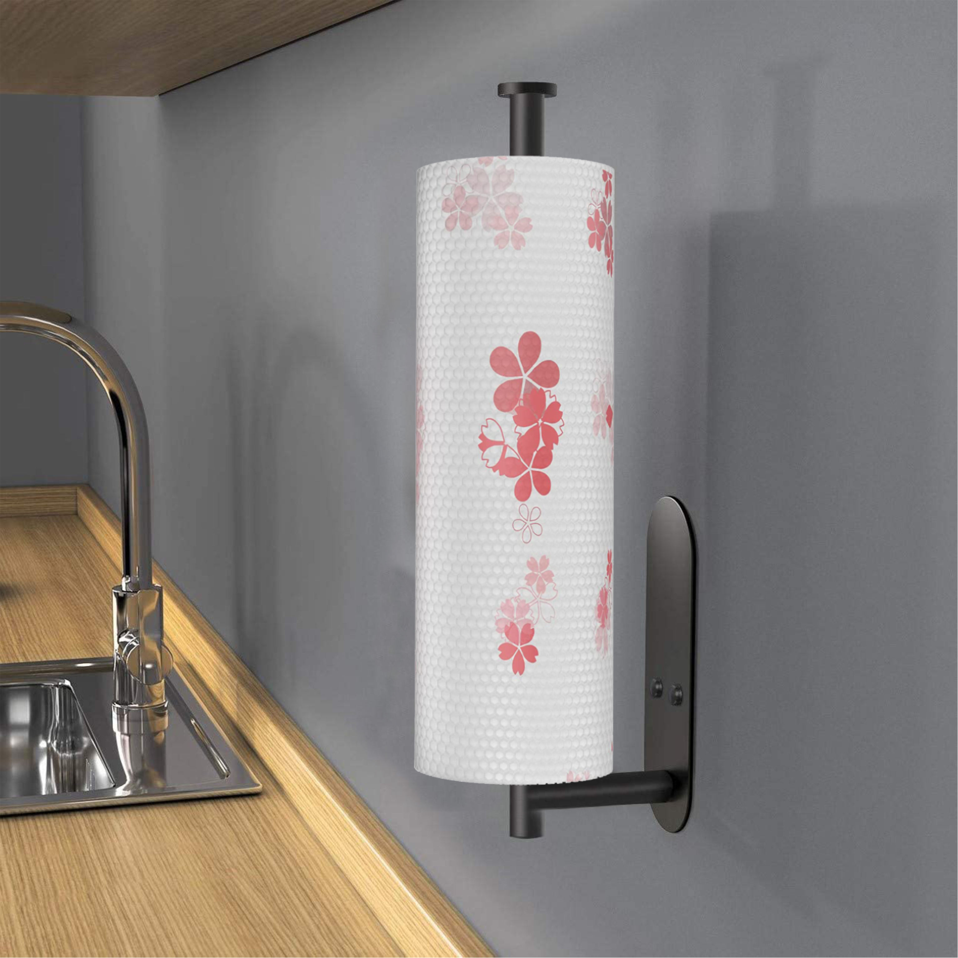 Under-Cabinet / Wall-Mounted Paper Towel Holder